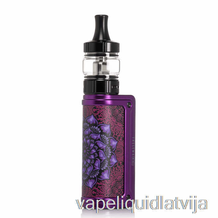 Pazaudēta Vape Thelema Mini 45w Startera Komplekta Tvertne - Purpursarkans Survivor Vape šķidrums